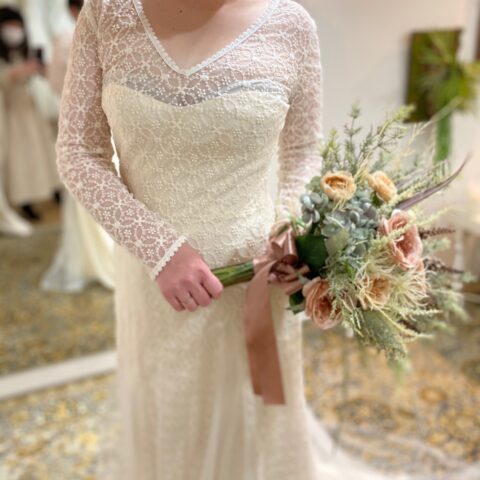 wedding dress試着の同行👗👗 Cli’O mariage