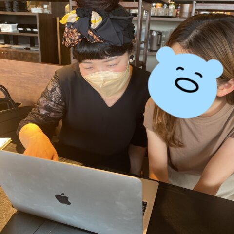 渋谷でカフェ打ち合わせ💻