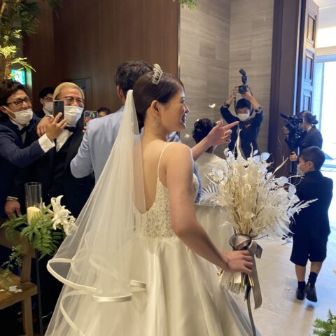 結婚式💍はやっぱりいいね😊