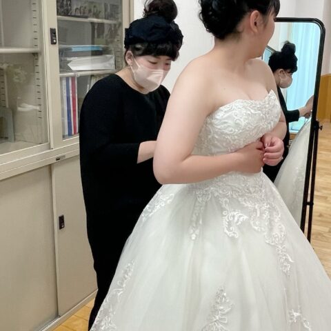 結婚式のお手伝い👗してきましたー！！