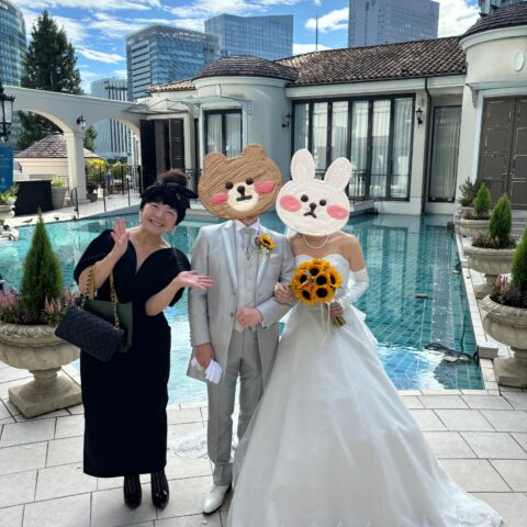 会員様の結婚式参列させて頂きました！！