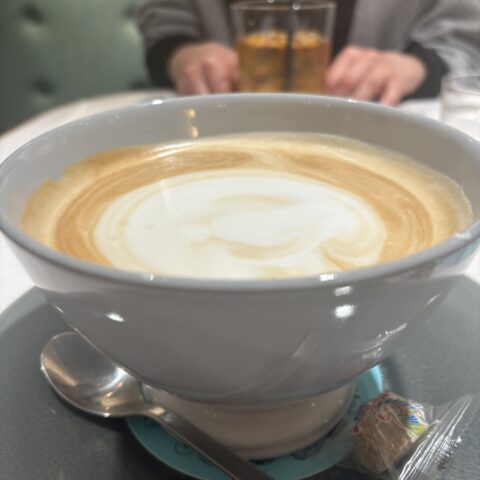 人気のカフェで入会面談😅