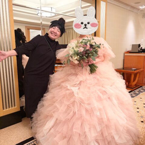 結婚式のお手伝いで心も身体もhappy