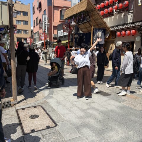 浅草三社祭り👘とお笑いライブ